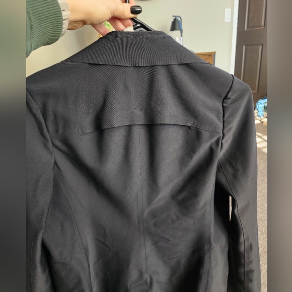 Athleta Interstellar Blazer Size 4 Women's Black Blazer EUC - Picture 10 of 11